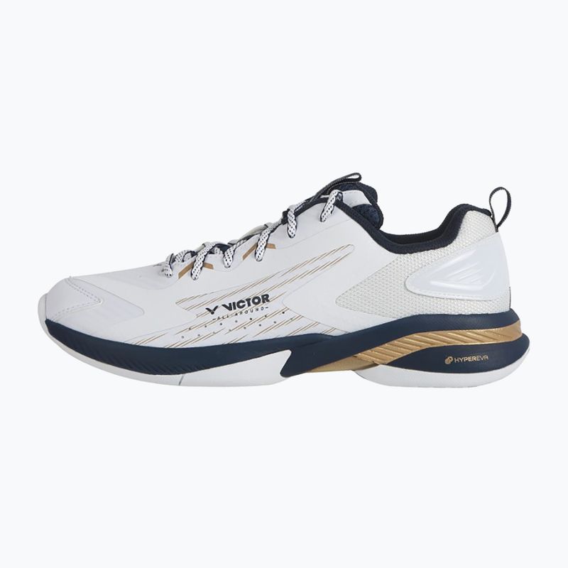 Pánská badmintonové boty VICTOR A970TD AX bright white/light gold 9