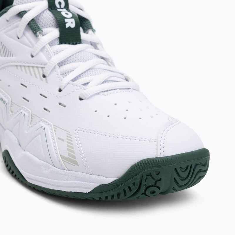 Pánská badmintonové boty VICTOR P8500CLS AG bright white/hunter green 7