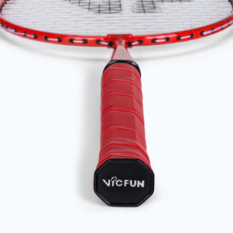 Dětská badmintonová sada VICTOR Mini badminton červená 174400 4