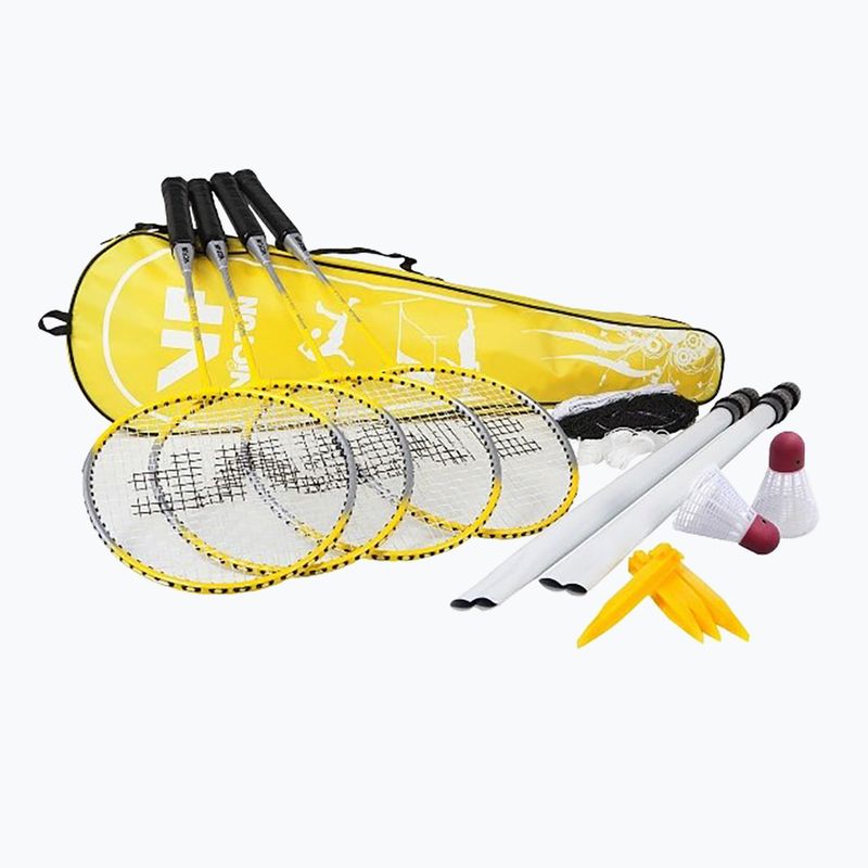 Badmintonový set VICFUN Complete yellow 7