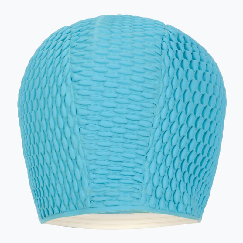 Dámská plavecká čepice Fashy Thermo Bubble turquoise 2