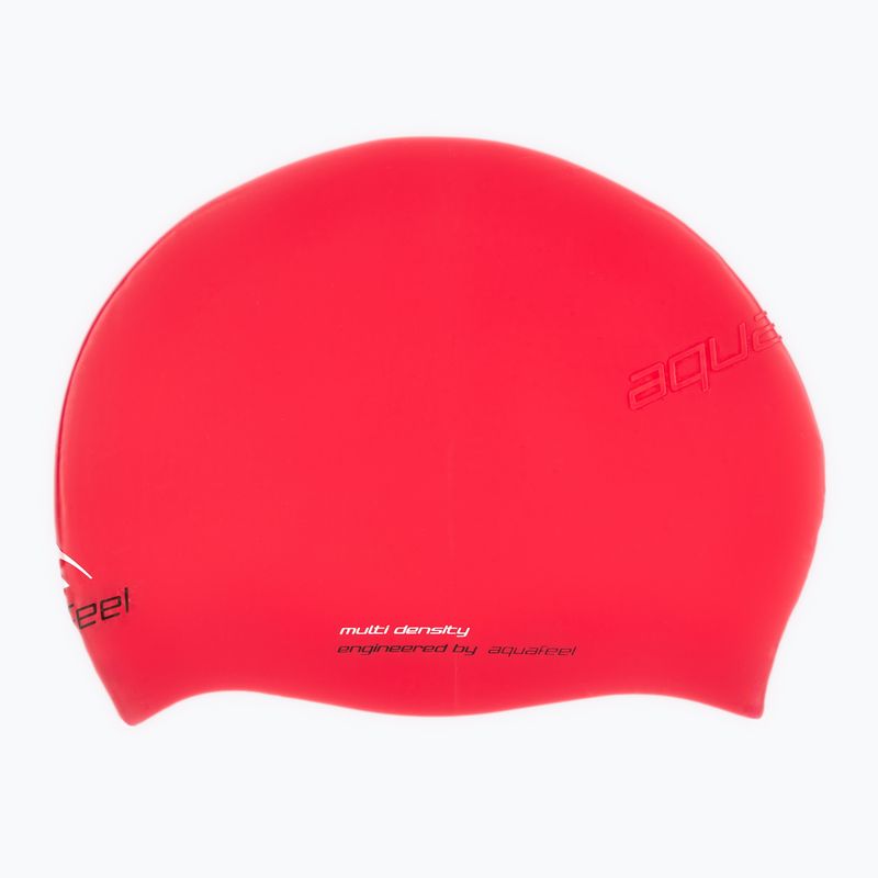 Plavecká čepice AquaFeel Bullitt red 2