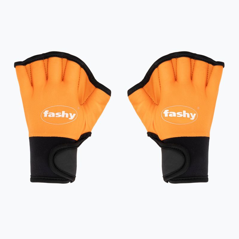 Neoprenové rukavice Fashy 4462 oranžová/černá