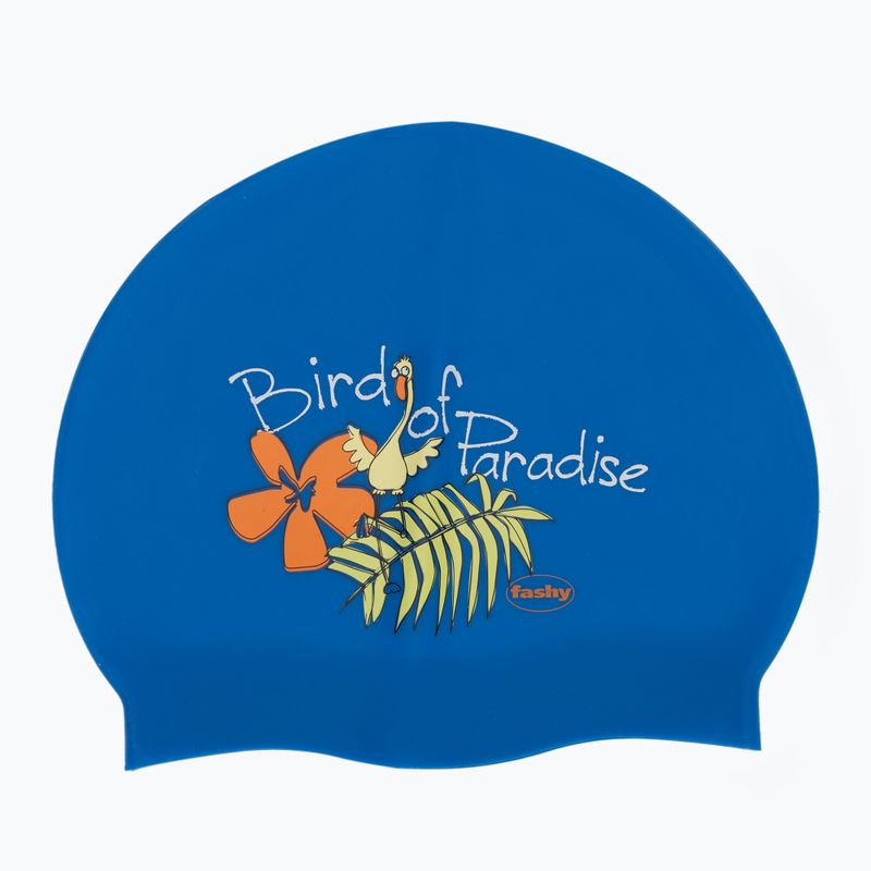 Dětská plavecká čepice Fashy 30402 Printed blue