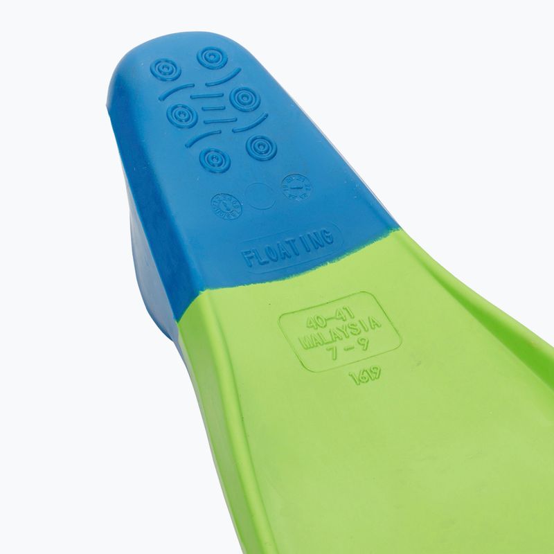 Plavecké ploutve Aquafeel Floating light green/blue 2