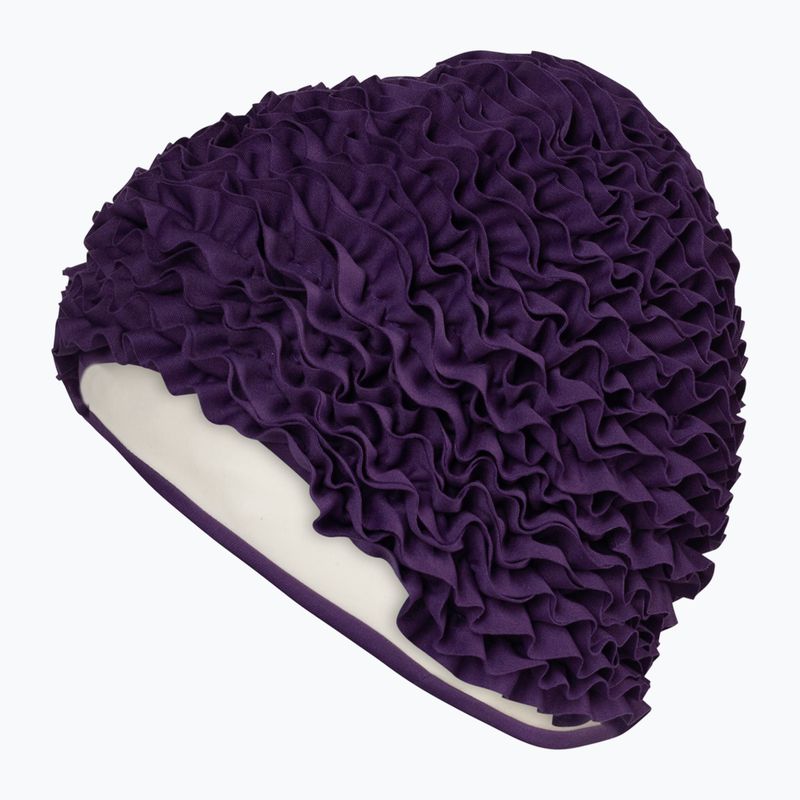 Dámská plavecká čepice Fashy Exclusive Frill purple