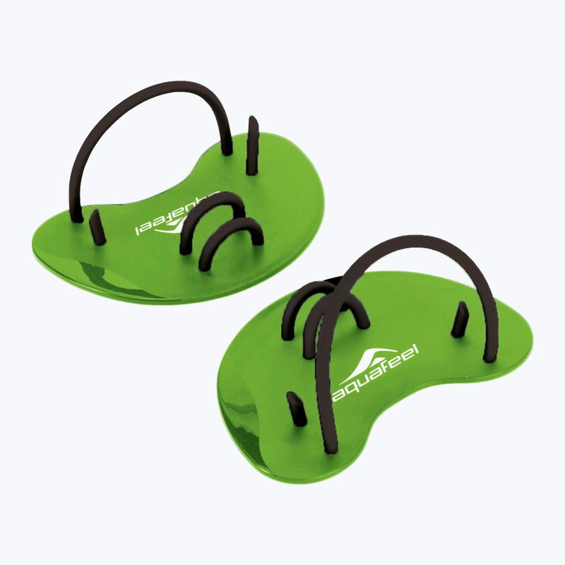 Plavecké packy  aquaFeel Finger Paddles green