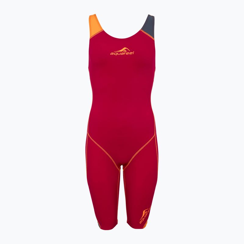 Dámské jednodílné plavky  aquaFeel N2K Openback red