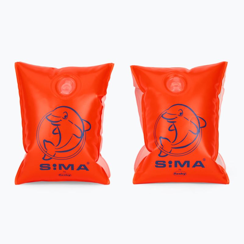 Plavecké rukávky Fashy Sima orange
