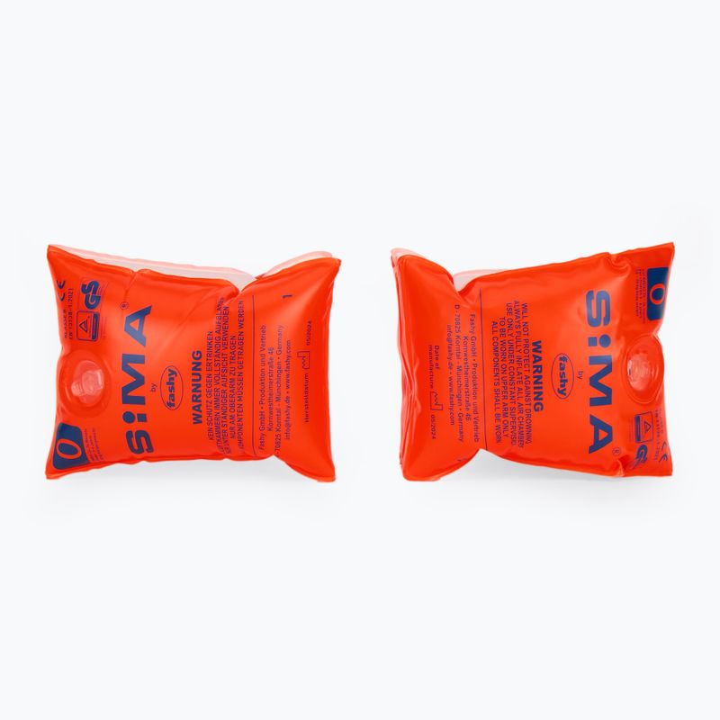 Plavecké rukávky Fashy Sima orange 3