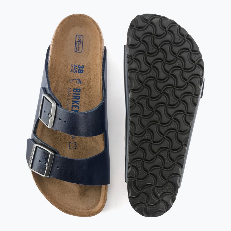 Pantofle BIRKENSTOCK Arizona SFB LEOI Úké blue 9
