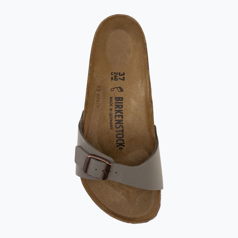 Dámské pantofle BIRKENSTOCK Madrid Birkibuc Regular stone 4
