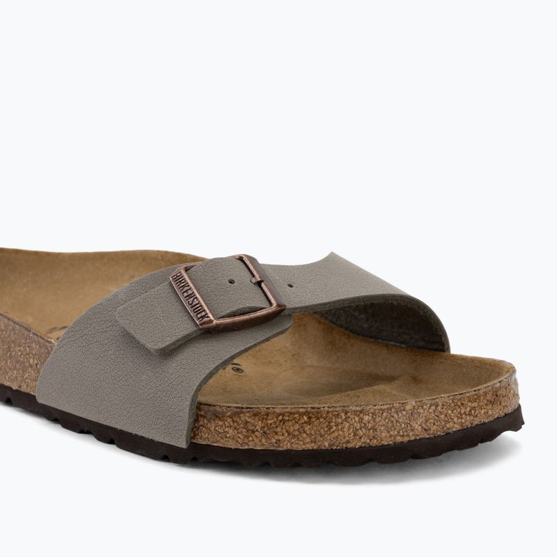 Dámské pantofle BIRKENSTOCK Madrid Birkibuc Regular stone 7