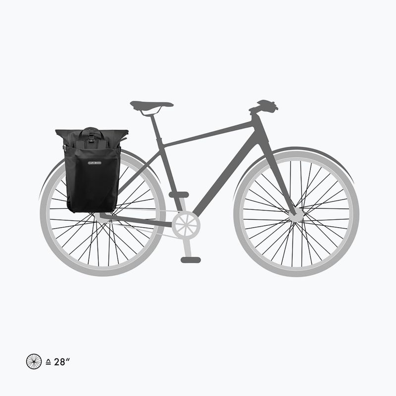 Cyklistický batoh ORTLIEB Vario QL2.1 26 l black 12