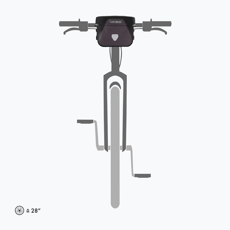 Cyklistická brašna na řídítka ORTLIEB Ultimate Plus 6.5 l granite/black 5