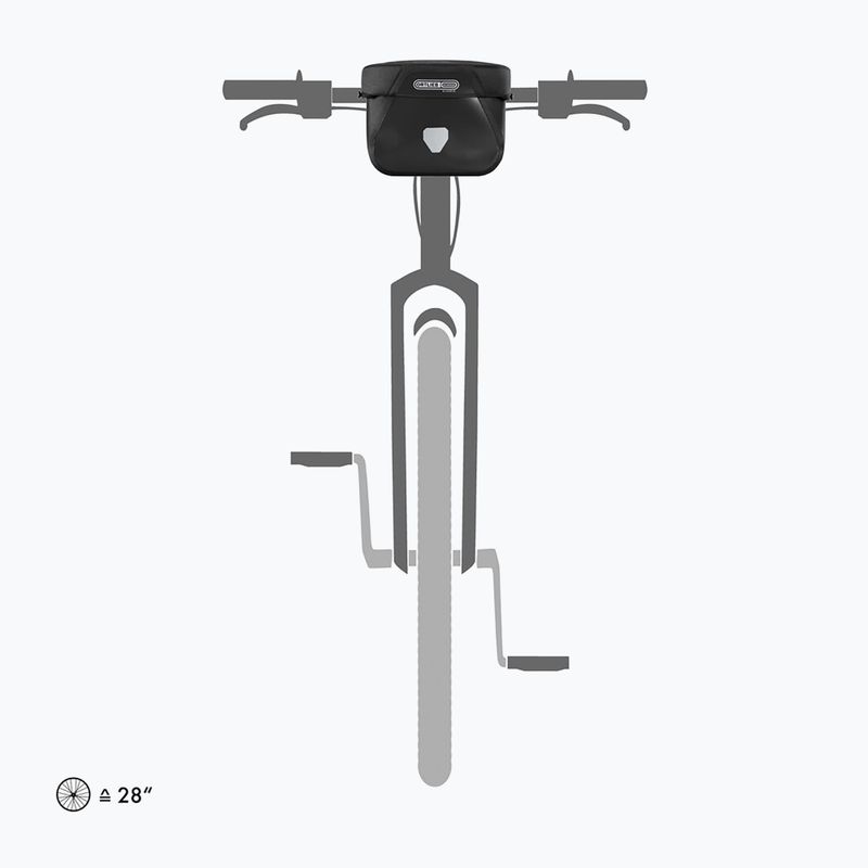 Cyklistická brašna na řídítka ORTLIEB Ultimate 6.5 l black 5