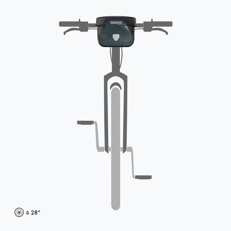 Cyklistická brašna na řídítka ORTLIEB Ultimate 6.5 l asphalt/black 5
