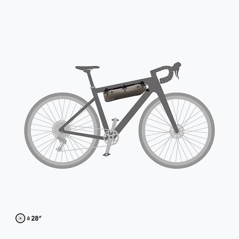 Brašna rámová  ORTLIEB Frame-Pack RC Toptube 4 l dark sand 7