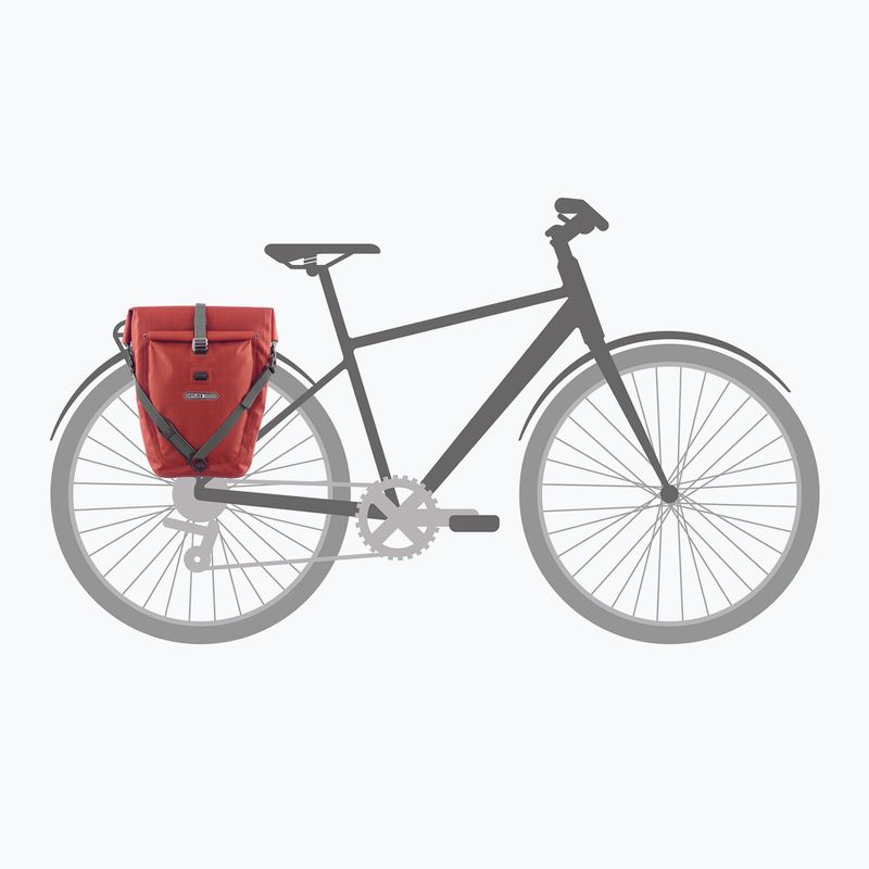 Cyklistická brašna  ORTLIEB Back-Roller Plus 23 l dark chili 8