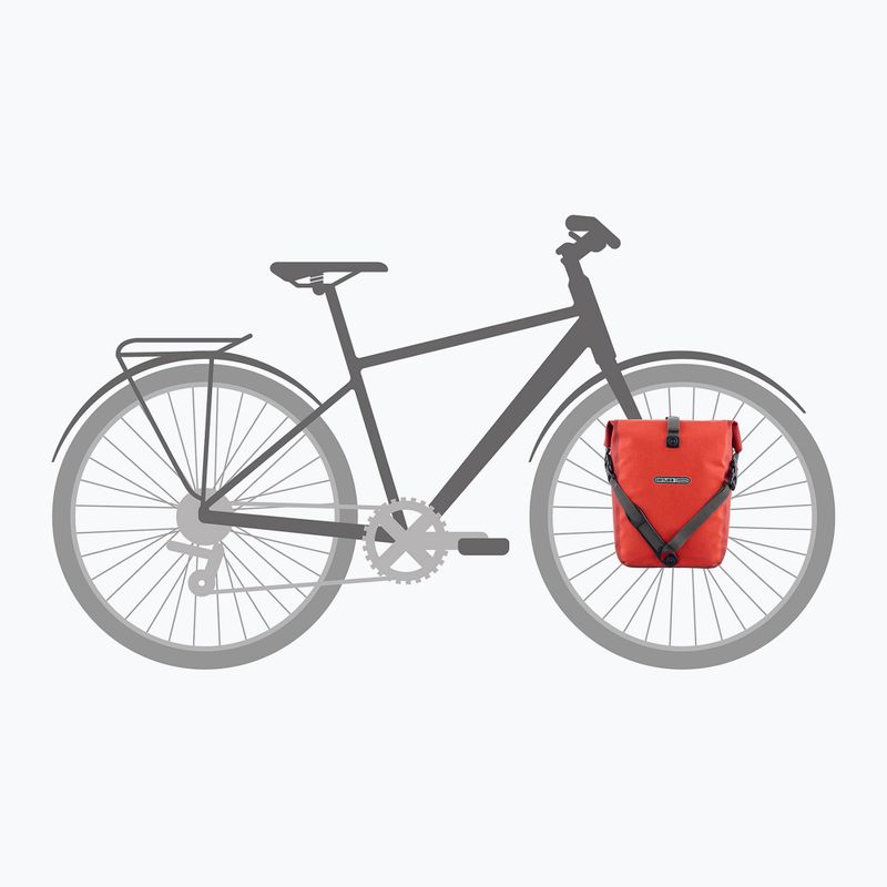 Cyklistická brašna  ORTLIEB Sport-Roller Plus 14,5 l salsa/dark chili 8