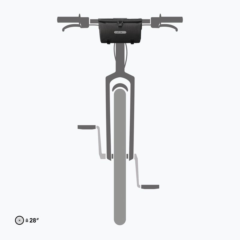 Brašna na řídítka  ORTLIEB Velo-Sling 3 l black 9