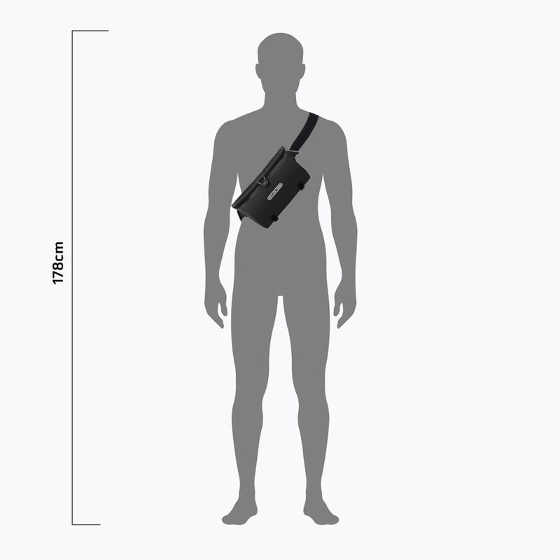 Brašna na řídítka  ORTLIEB Velo-Sling 3 l black 10