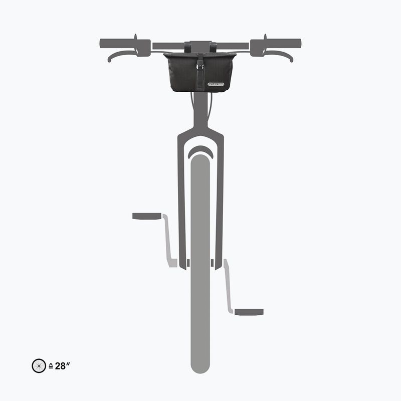 Cyklistická brašna na řídítka ORTLIEB Bike Packing Accessory-Pack black 10