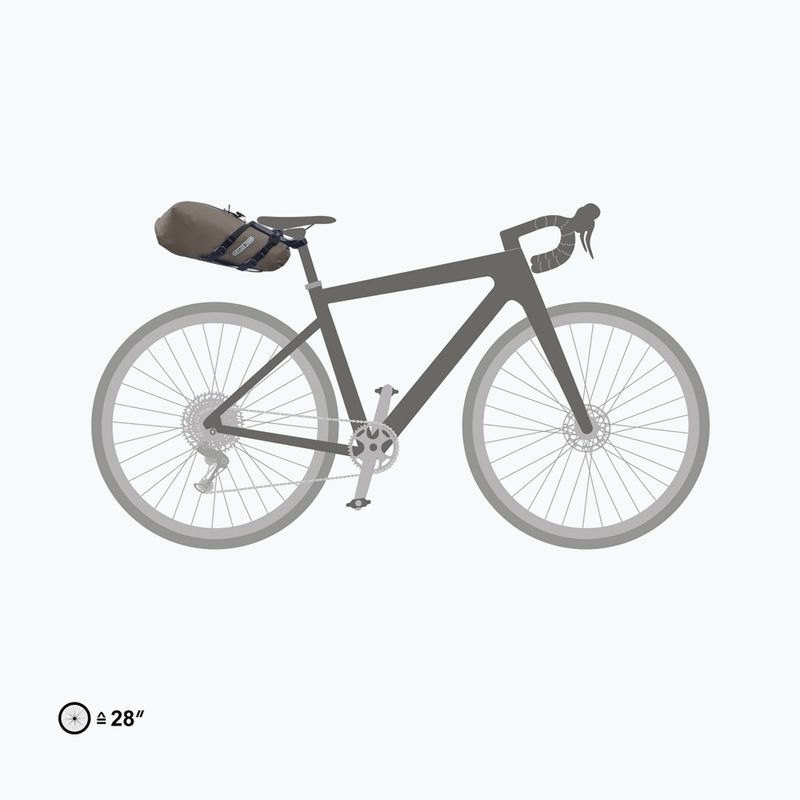 Cyklistická brašna pod sedlo ORTLIEB Seat-Pack QR 7,5 l dark sand 8