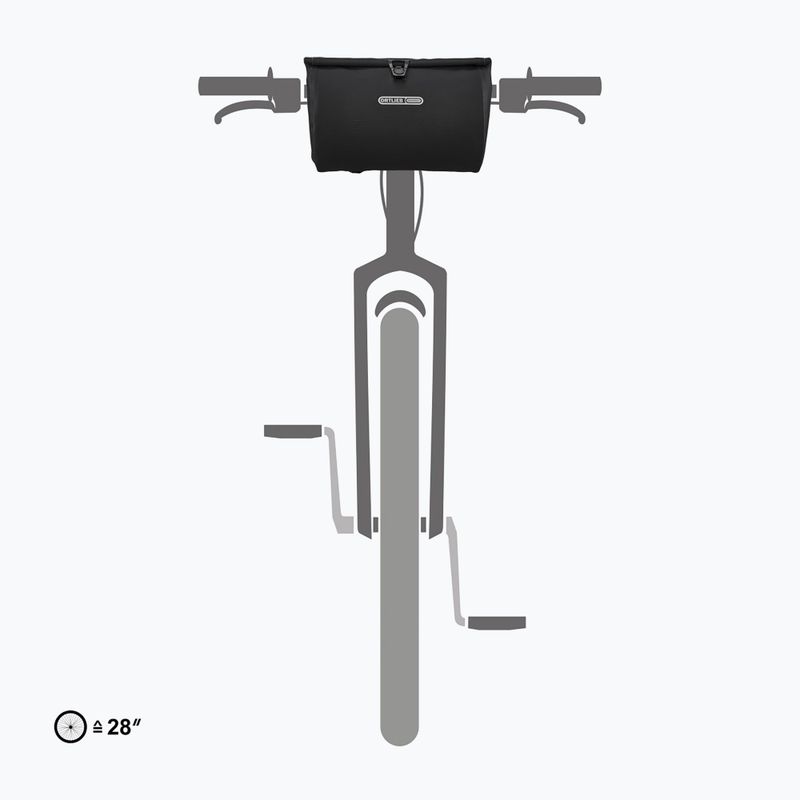 Cyklistická brašna na řídítka ORTLIEB Velo-Sling Flex 2.5 l black 7