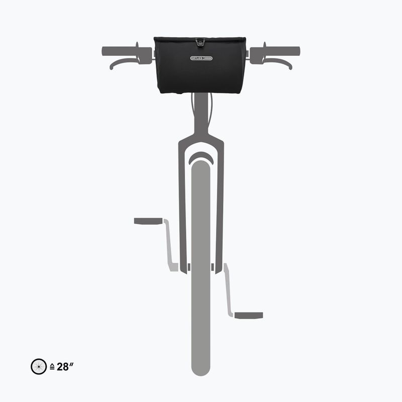 Cyklistická brašna na řídítka ORTLIEB Velo-Sling Flex 5 l black 9