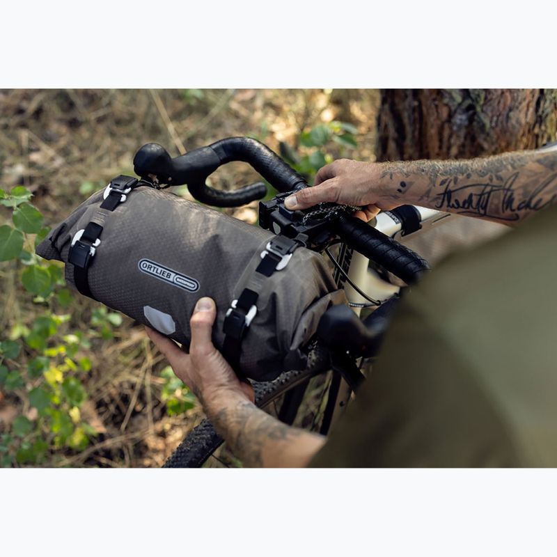 Cyklistická brašna na řídítka ORTLIEB Handlebar-Pack Flex 9 l dark sand 10
