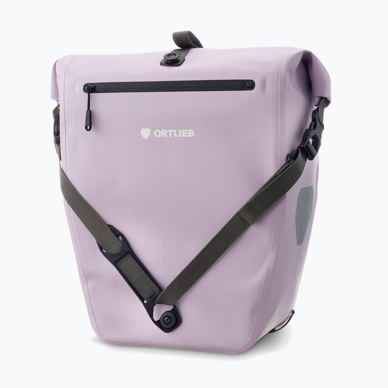 Cyklistická taška ORTLIEB Back-Roller Zip-Pocket Tidura Strong QL2.2 20 l levandulová 2