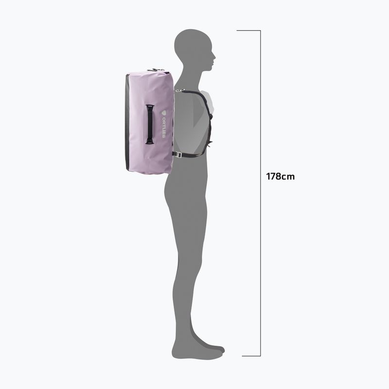 Cestovní taška Ortlieb Duffle Zip Tidura Strong 60L lavender 11