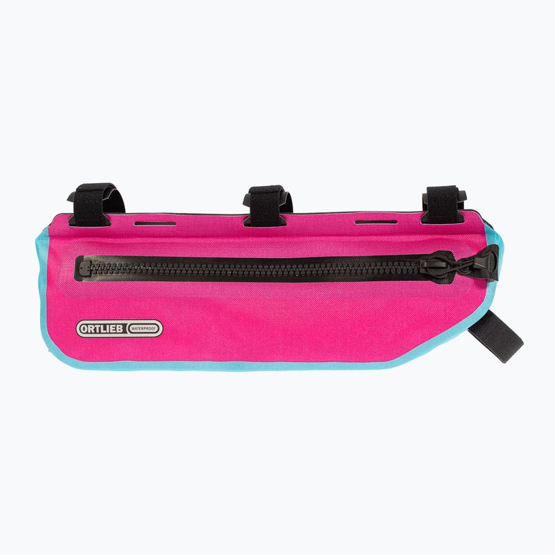 Cyklistická brašna na rám Ortlieb Frame-Pack Toptube 3 l cyber blue/cyber pink 2