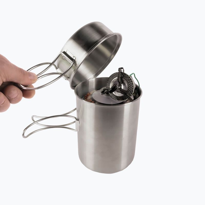 Sada cestovního nádobí Tatonka Handle Mug 600 ml steel 8