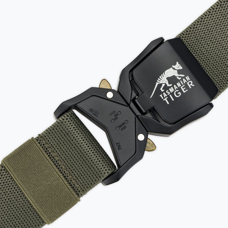 Pásek ke kalhotám Tasmanian Tiger QR Stretchbelt stone grey/olive 2