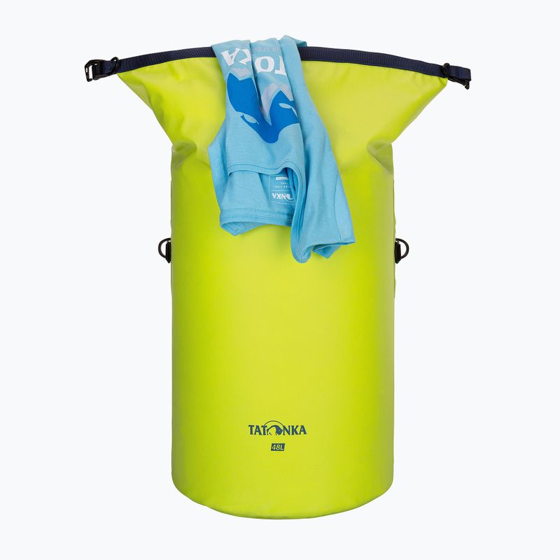 Vodotěsný vak  Tatonka WP Stuffbag 48 l lime 4