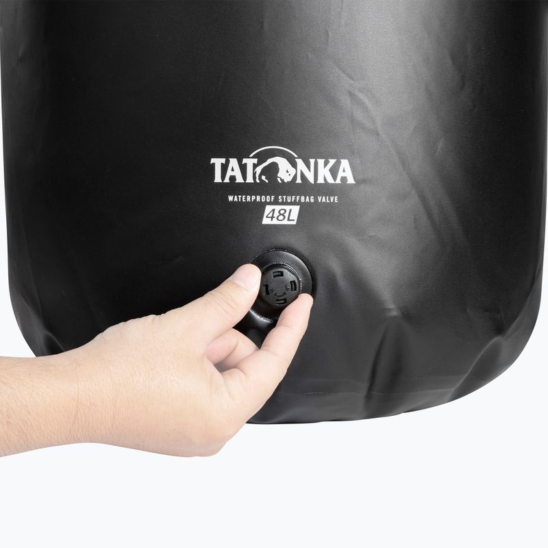 Vodotěsný vak  Tatonka WP Stuffbag Valve 48 l black 6