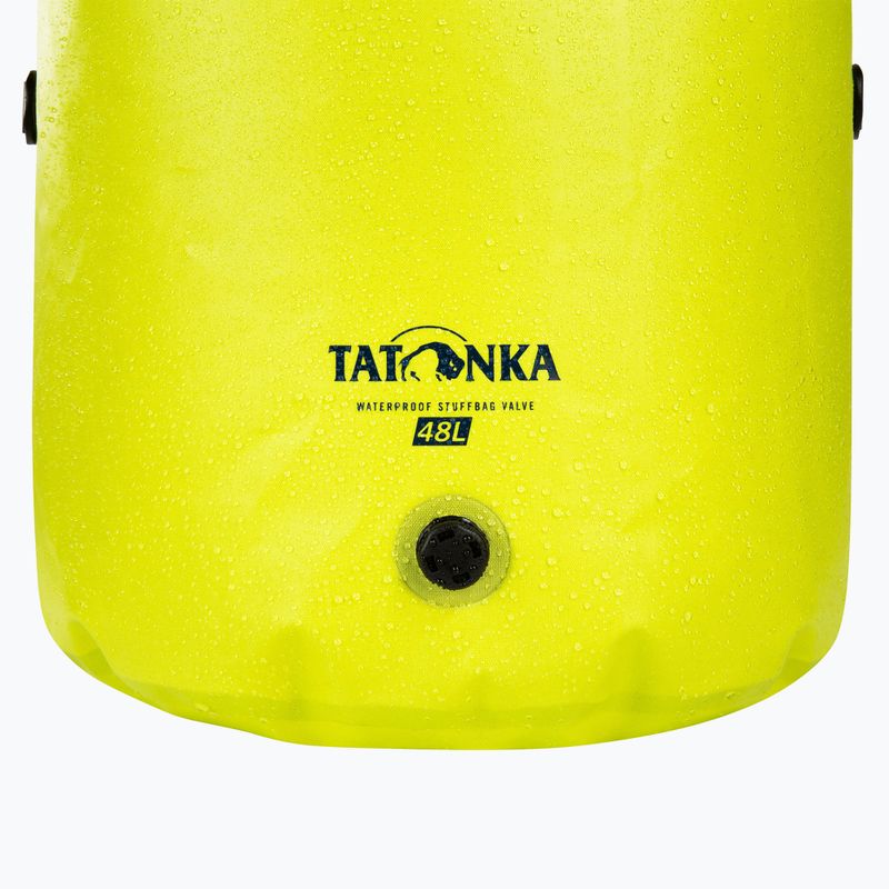 Vodotěsný vak  Tatonka WP Stuffbag Valve 48 l lime 5