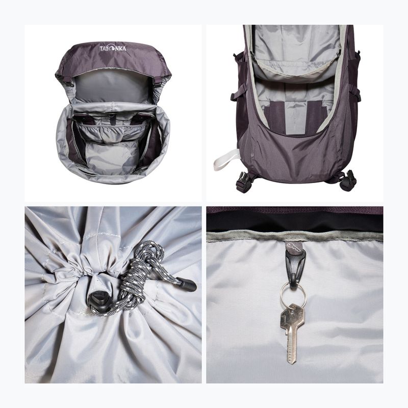 Dámský trekingový batoh Tatonka Noras 55 + 10 l midnight plum 8