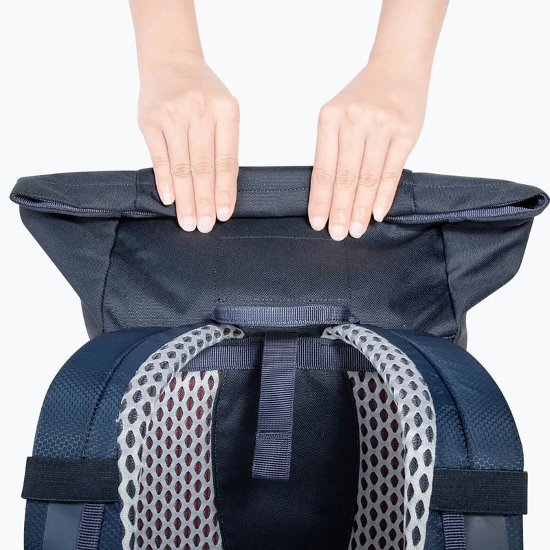 Dětský městský batoh Tatonka Rolltop Pack 14 l navy 9