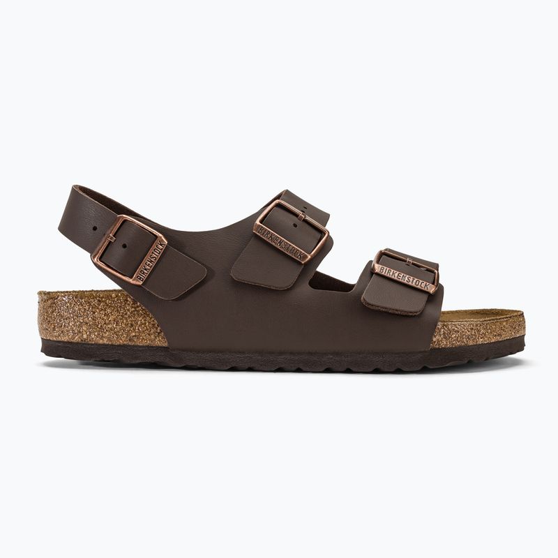 Sandály BIRKENSTOCK Milano BF Regular dark brown 2