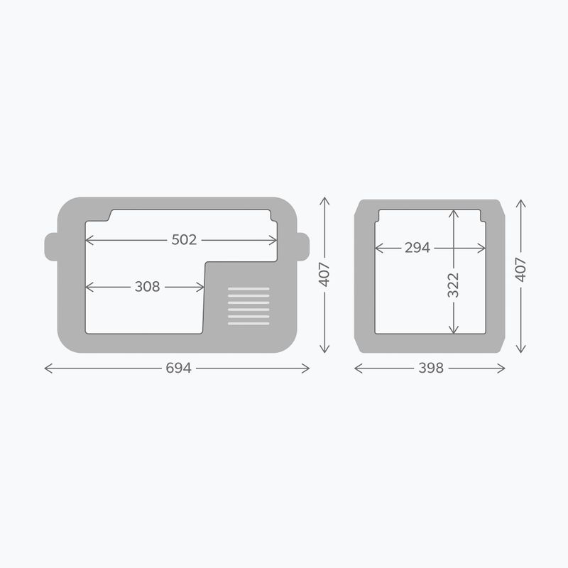 Cestovní chladnička Dometic CFX3 35 černá 9600025324 7
