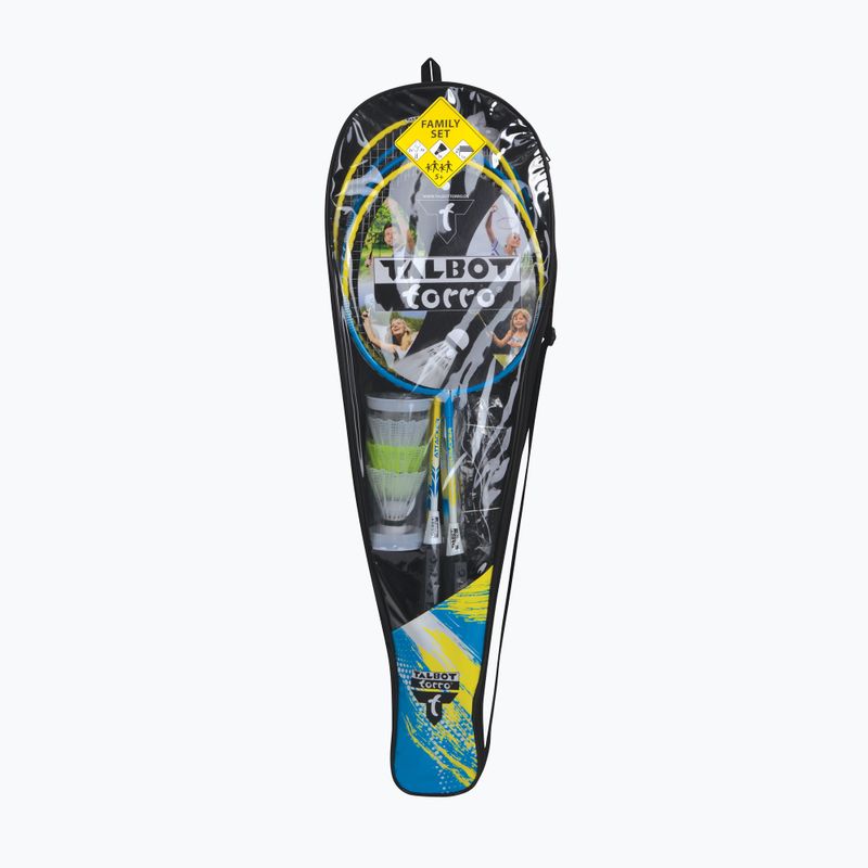 Talbot-Torro Rodinný badmintonový set modro-žlutý 449415 8