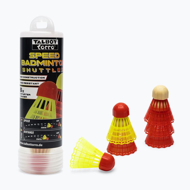 Talbot-Torro Speedminton crossmintonové šipky 6 ks.