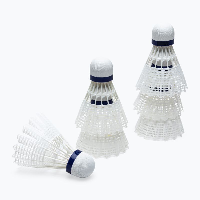 Talbot-Torro Tech 350 badmintonové rakety, nylon 6 ks, bílá 479102 2