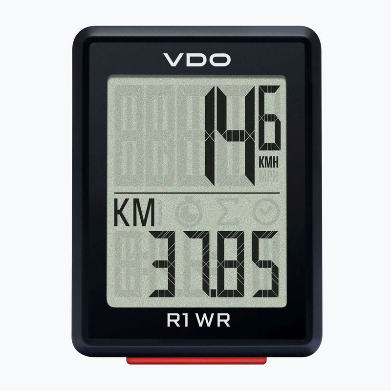 Počítadlo kol VDO R1 WR černé 64010
