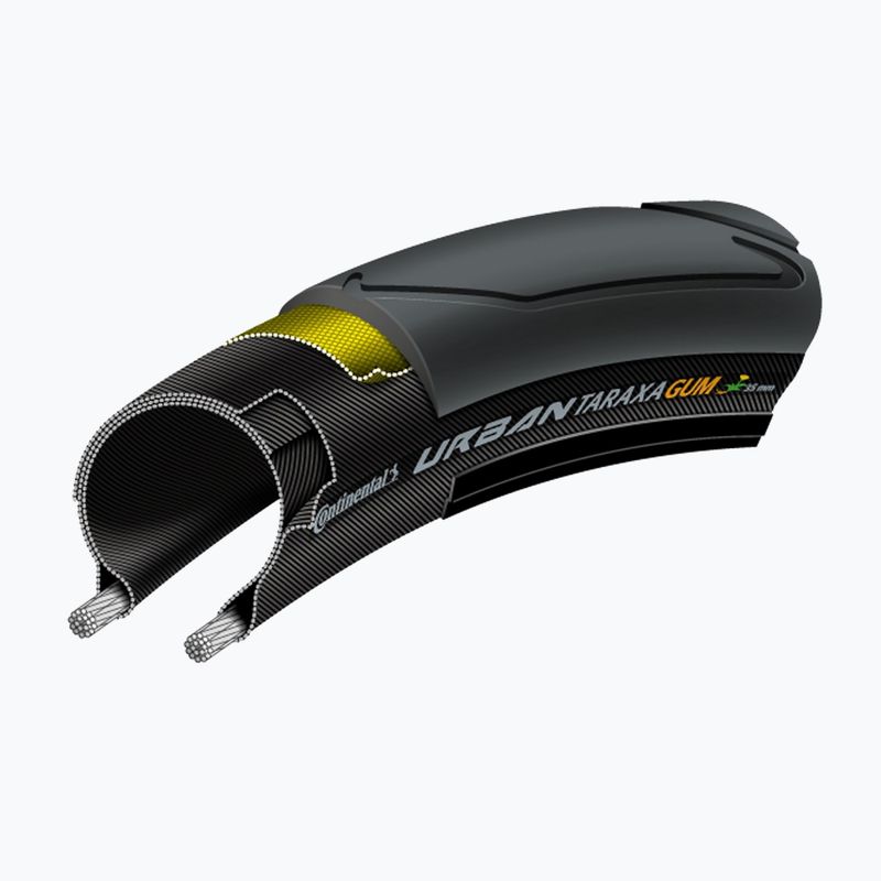 Cyklistická pneumatika Continental Urban TaraxaGum 700 x 35C black 3