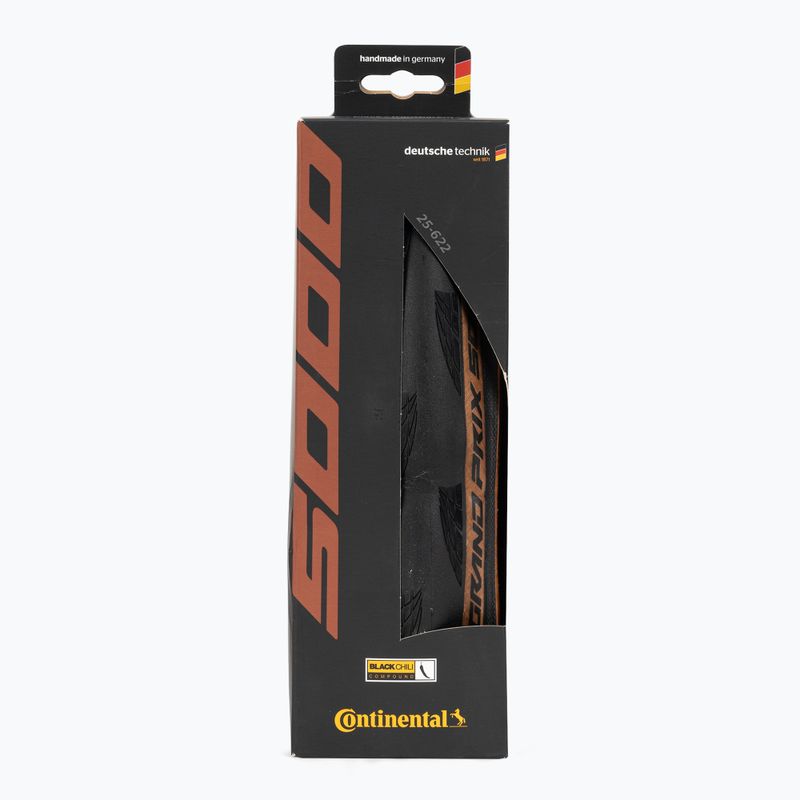Cyklistický plášť Continental Grand Prix 5000  700 x 28C black/transparent 2