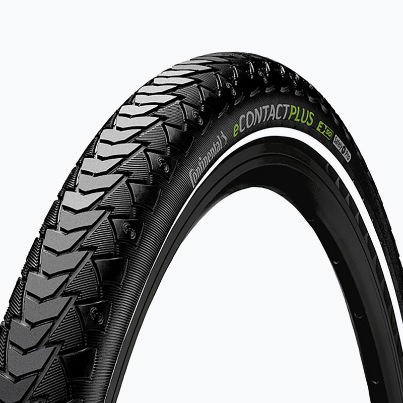 Cyklistický plášť Continental eContact Plus wire 27,5 x 2,5 black/reflex